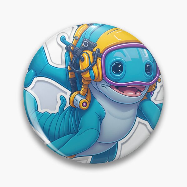 Item preview, Scuba-Diving Dolphin designed and sold by madygunit.