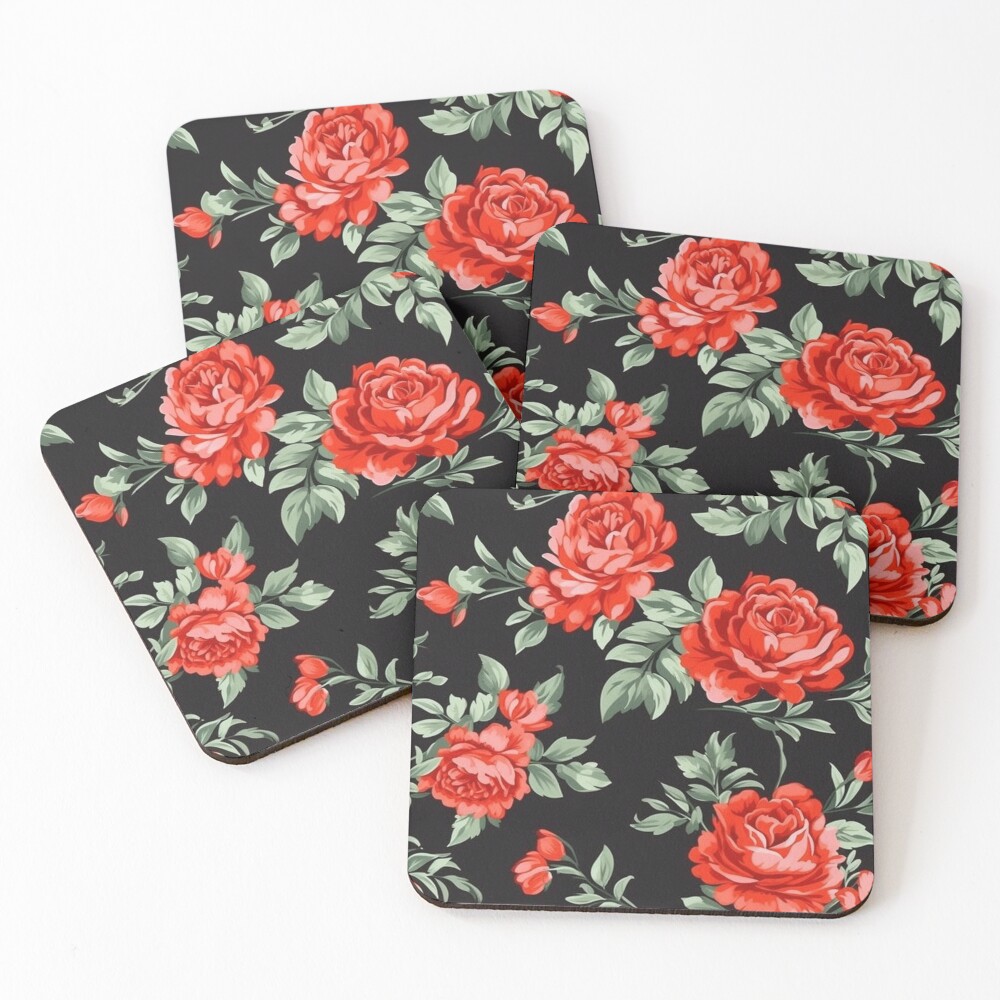 Item preview, Coasters (Set of 4) designed and sold by PandaCreates.