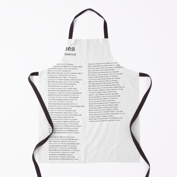 Item preview, Ulysses - Alfred Lord Tennyson Poem - Literature - Typewriter Print designed and sold by Studio Grafiikka.