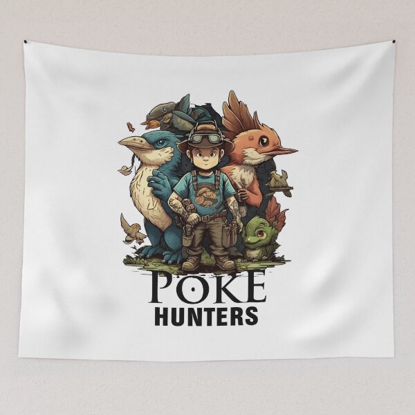 Item preview, Game parody - Poke Hunters designed and sold by hamishby.