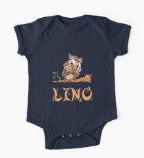 Lino Owl Short Sleeve Baby One-Piece