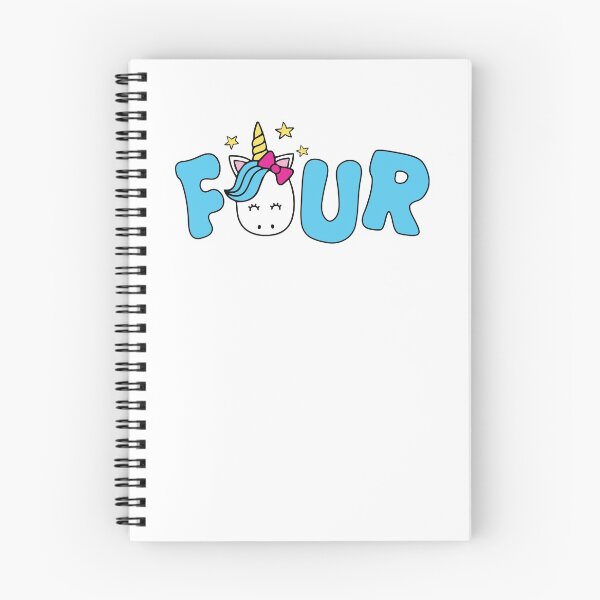 Item preview, Four Unicorn Birthday & Fun Apparel Shirts & Gifts  designed and sold by WickedDesigner.