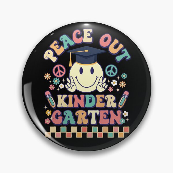 Item preview, Peace Out Kindergarten Retro Groovy Teacher Student Graduation  designed and sold by ohmier.