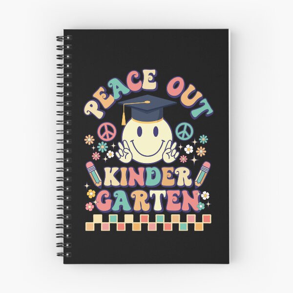 Item preview, Peace Out Kindergarten Retro Groovy Teacher Student Graduation  designed and sold by ohmier.