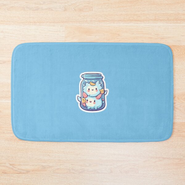 Item preview, Fluffy in a Jar Sticker designed and sold by NightDumpling.