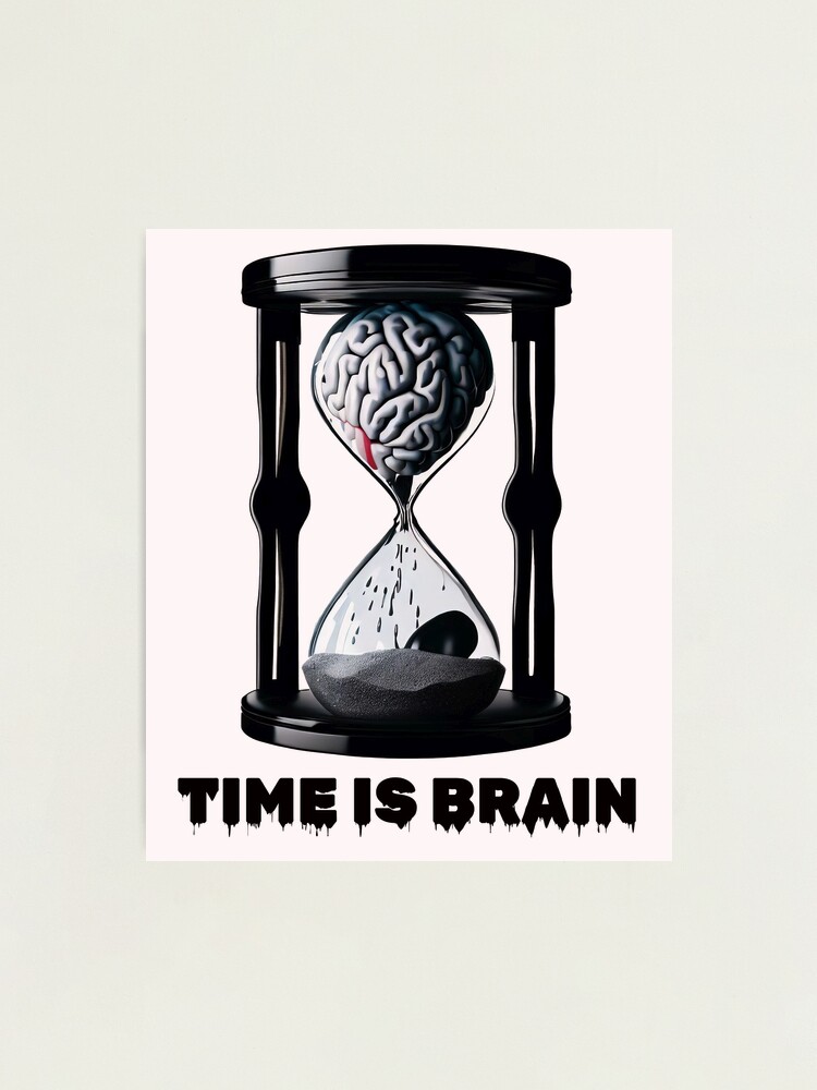 Time Is Brain: Improving Stroke Awareness Photographic Print for