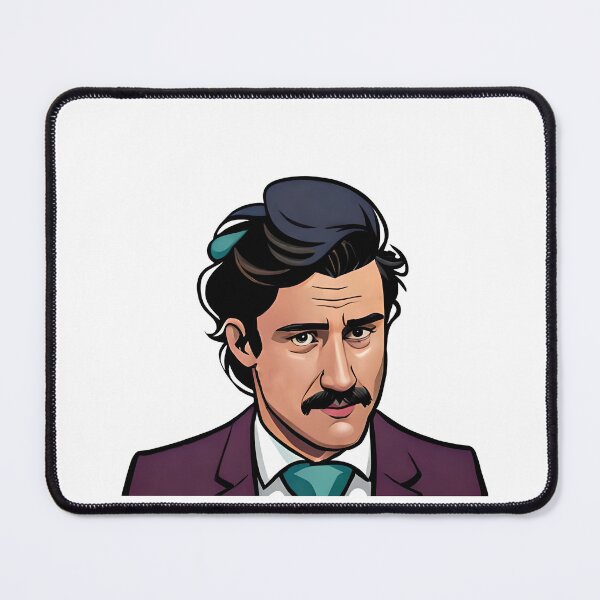 Item preview, Pedro Pascal as Agent Whiskey designed and sold by dititipi.