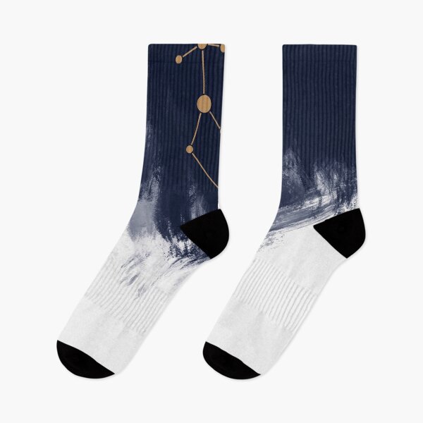 Item preview, Gemini Zodiac Sign - Minimal Print - Zodiac, Constellation, Astrology, Good Luck, Night Sky - Blue designed and sold by Studio Grafiikka.