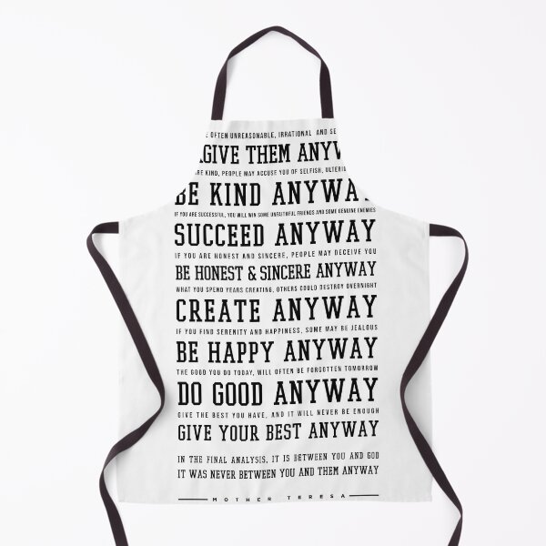 Item preview, Do It Anyway - Mother Teresa Poem - Literature - Typewriter Print 3 designed and sold by Studio Grafiikka.