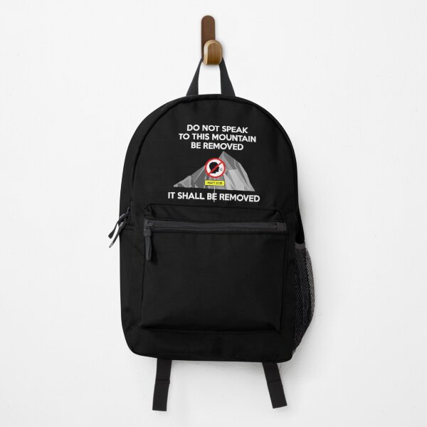 Item preview, DO NOT SPEAK TO THIS MOUNTAIN BE REMOVED designed and sold by Warih.
