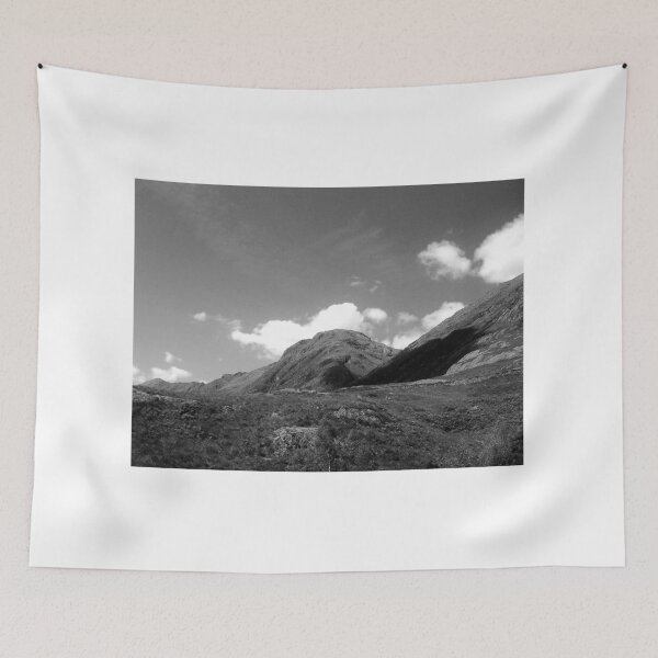Item preview, Glen Coe In Monochrome designed and sold by lezvee.