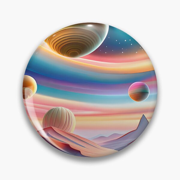 Item preview, Another universe - colourful planets  designed and sold by YUMMY PENCIL.