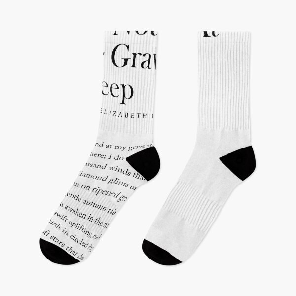 Item preview, Do Not Stand At My Grave And Weep - Mary Elizabeth Frye Poem - Literature - Typography Print 1 designed and sold by Studio Grafiikka.