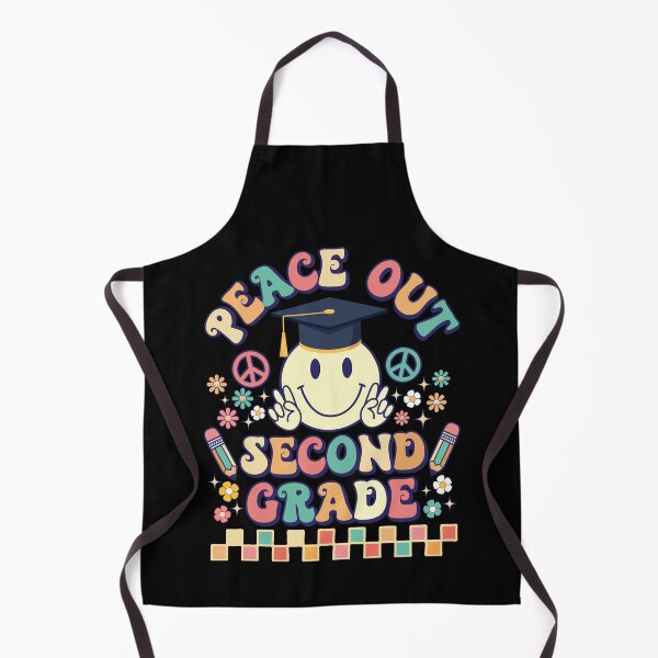 Item preview, Peace Out Second Grade Retro Groovy 2nd Grade Teacher Student Graduation designed and sold by ohmier.