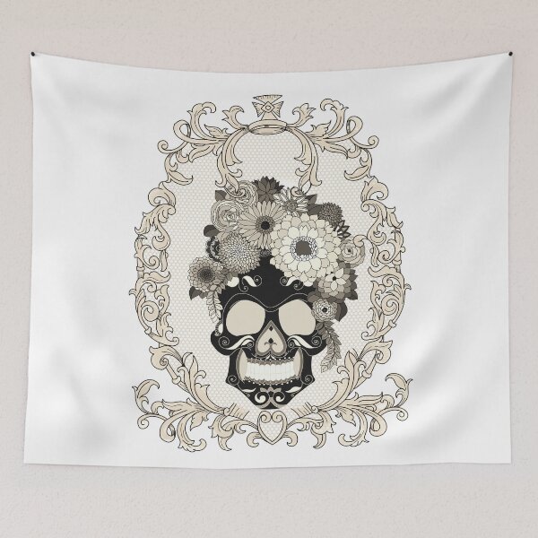 Item preview, Ornate Skull designed and sold by paviash.