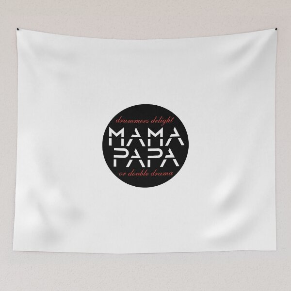 Item preview, Papa Mama drummers delight or double drama designed and sold by YINKANA.