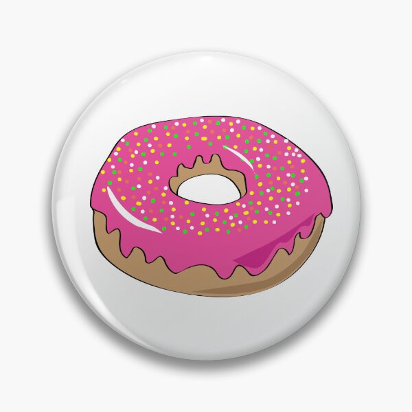 Item preview, Pink sprinkled donut designed and sold by LudaRu.