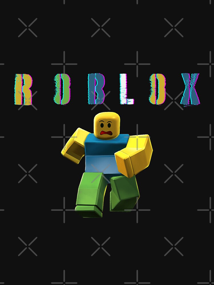  Roblox Black Neon Overdrive Classic Fit T-Shirt