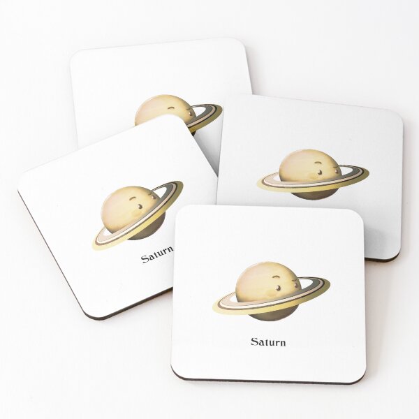 Item preview, Saturn Planet of Solar System to Pack little cute kawaii - learn astronomy gift designed and sold by celestevolta.