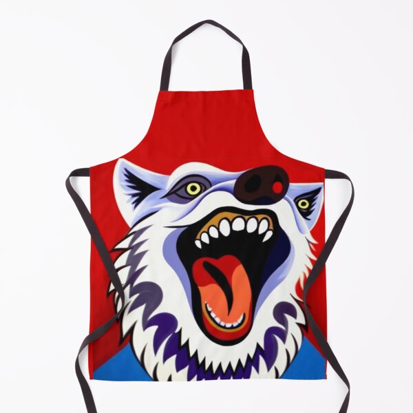 Item preview, Cool Werewolf Howling Colourful Wolf Fantasy Watercolor designed and sold by Michael Voyler.