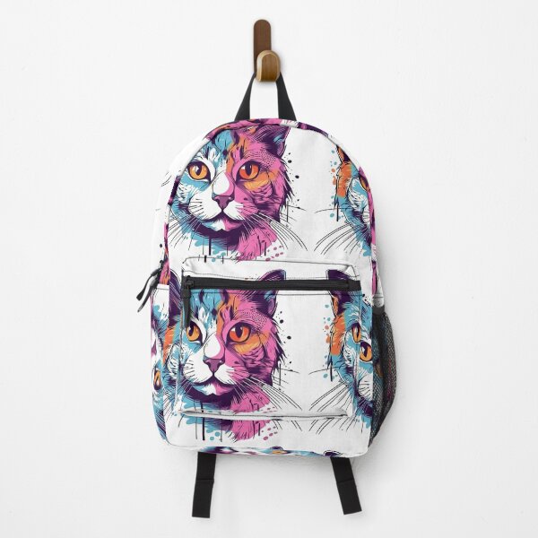 Item preview, colorfull cat miaw designed and sold by dellgreen.