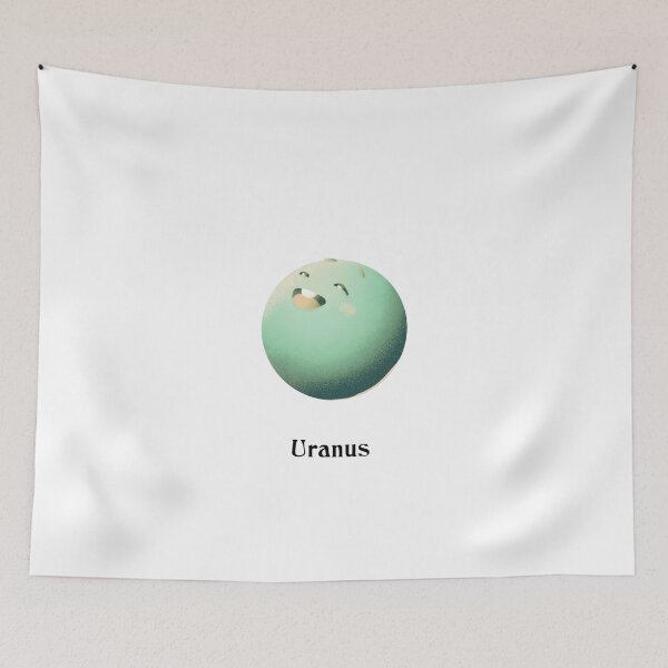 Item preview, Uranus Planet of Solar System to Pack little cute kawaii - learn astronomy gift designed and sold by celestevolta.