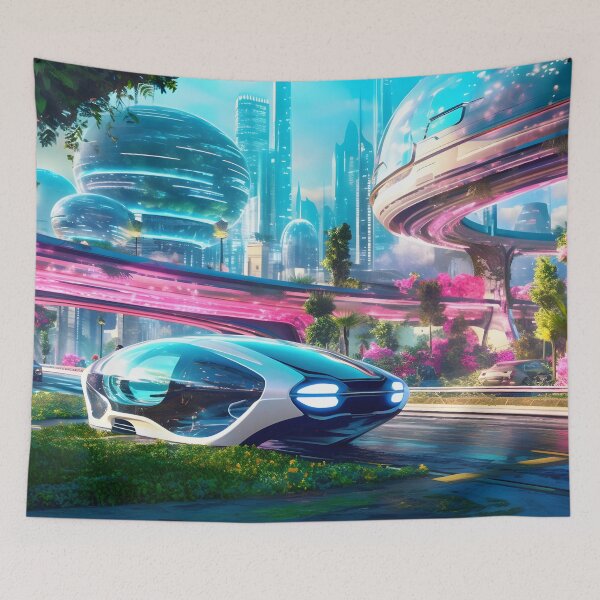 Item preview, The city of future designed and sold by Cr-AI-tive.
