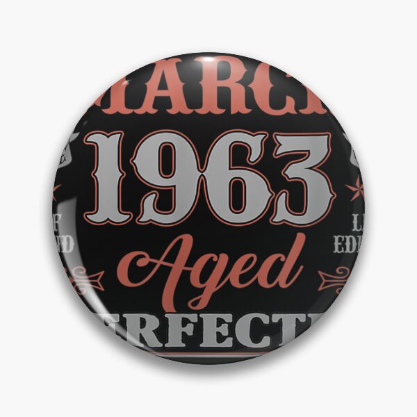 Item preview, 60th Birthday Gift Legends Born In March 1963 60 Years Old T-Shirt designed and sold by NixonAlford.