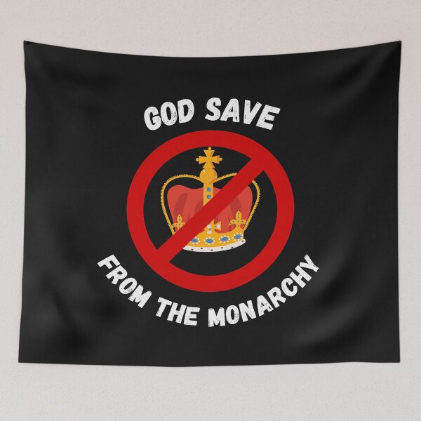 Item preview, God save from the monarchy designed and sold by Szafone.