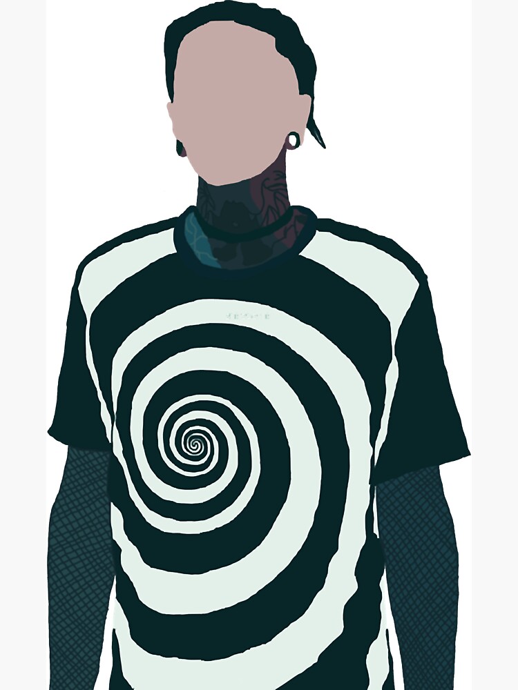 motionless in white spiral shirt