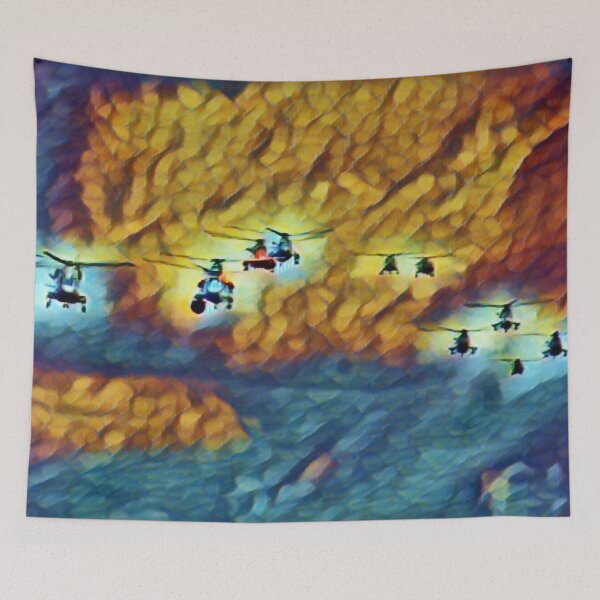 Item preview, Helicopter Heaven In Slumber designed and sold by Fearless-Fox.