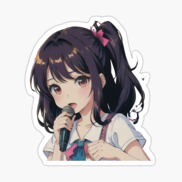 Q Version Girl PNG Image, Singing Anime Girls Are Cute And Happy Cartoon Q  Version Characters, Cartoon Hand Drawn, Anime, Lovely PNG Image For Free  Download