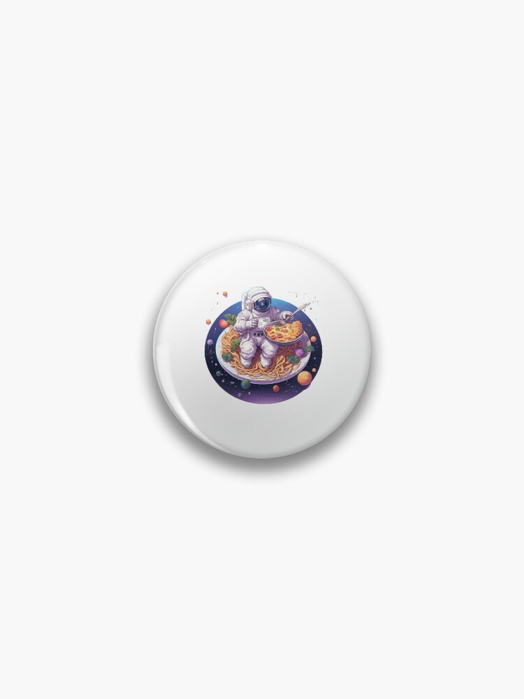 Thumbnail 1 of 3, Pin, Galactic Deliciousness designed and sold by NoobsDesign.