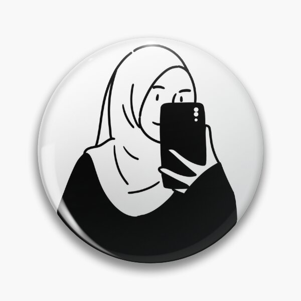 Item preview, Mirror hijab girl designed and sold by hihappiness.