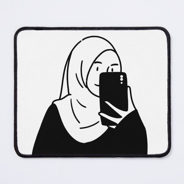 Item preview, Mirror hijab girl designed and sold by hihappiness.