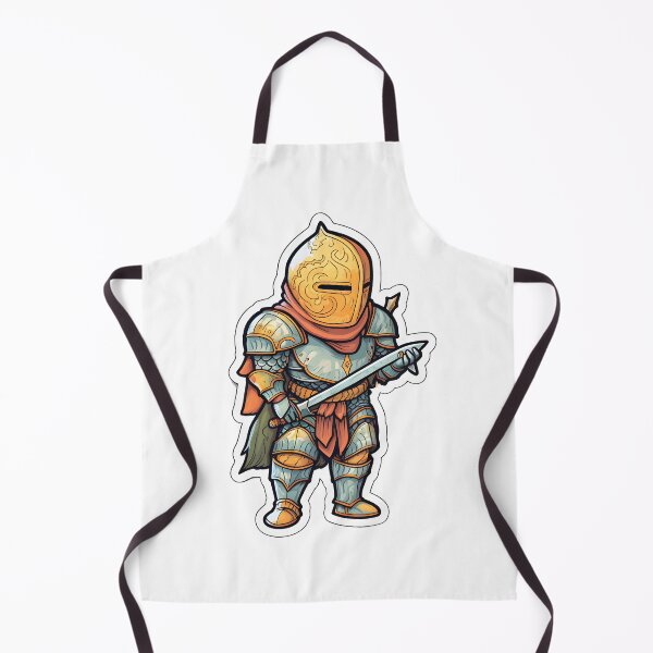 Item preview, Golden Armour Souls Warrior designed and sold by hurlarts.