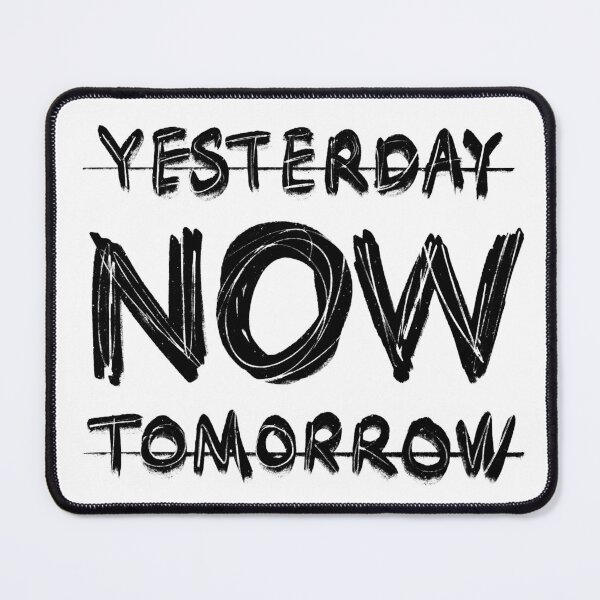 Item preview, Yesterday Now Tomorrow Hand Drawn Typographic Quote Design  designed and sold by Muhammad  Toqeer.