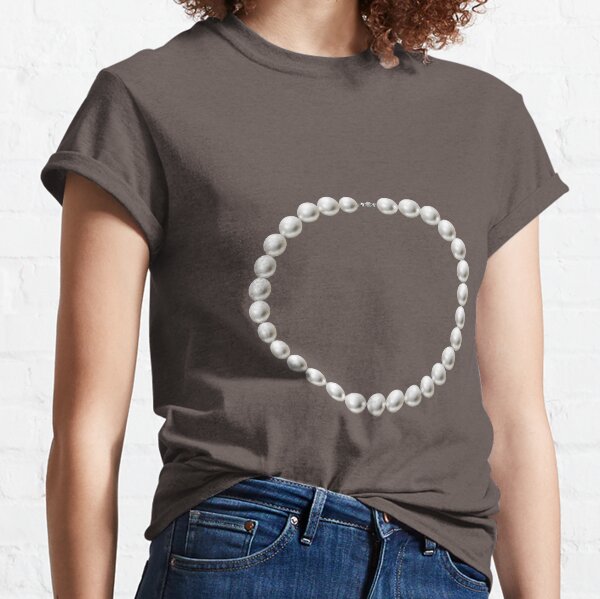 Pearl Necklace Women's T-Shirts & Tops for Sale