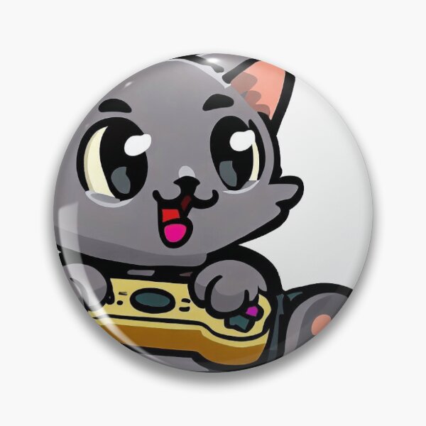 Item preview, Cute gaming cat designed and sold by HyperSunken.