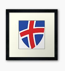 Piran Coat of Arms, Slovenia Framed Print