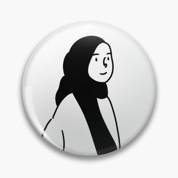 Item preview, cutest lovely hijab girl designed and sold by hihappiness.