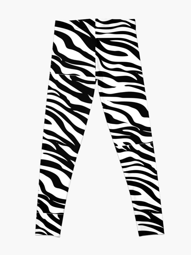 Alternate view of Zebra Pattern Leggings