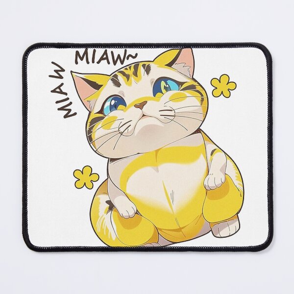 Item preview, cute cat miaw designed and sold by dellgreen.