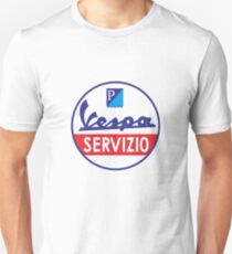 Camiseta unisex Mercancía Vespa Servizio