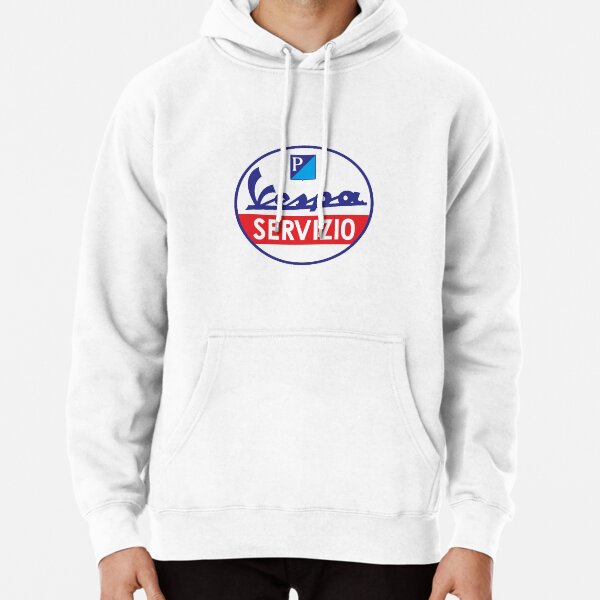 Vespa Servizio Merchandise Pullover Hoodie