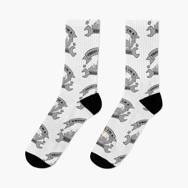 Item preview, Trust Me Im a Meowchanic designed and sold by chillaxcats.