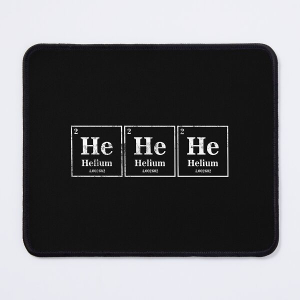 Item preview, Helium HeHeHe Funny Chemistry designed and sold by BetterLeo.