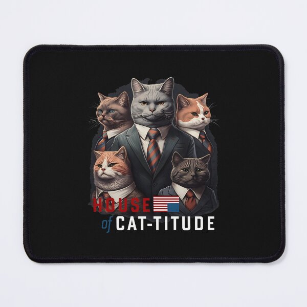 Item preview, Netflix parody - House of Cat-titude designed and sold by hamishby.
