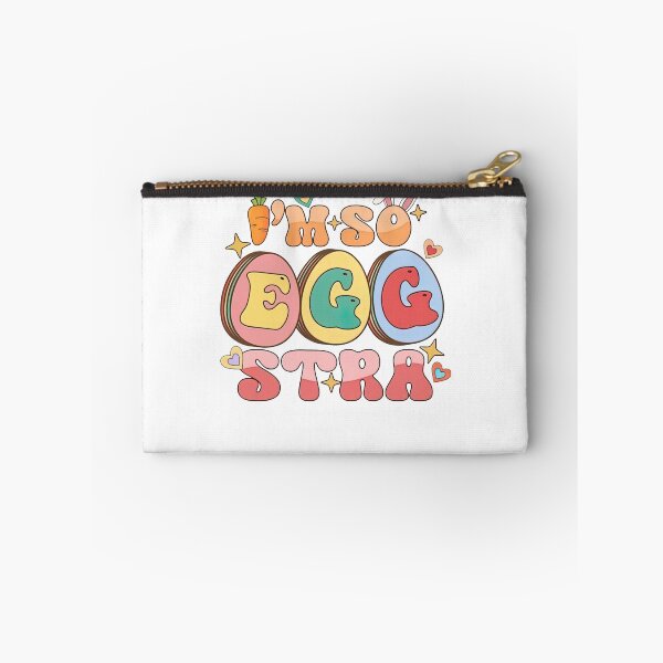 Item preview, I'm Just So Eggstra Funny Egg Easter groovy boy girl Kids designed and sold by QuteezArt.