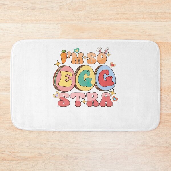 Item preview, I'm Just So Eggstra Funny Egg Easter groovy boy girl Kids designed and sold by QuteezArt.